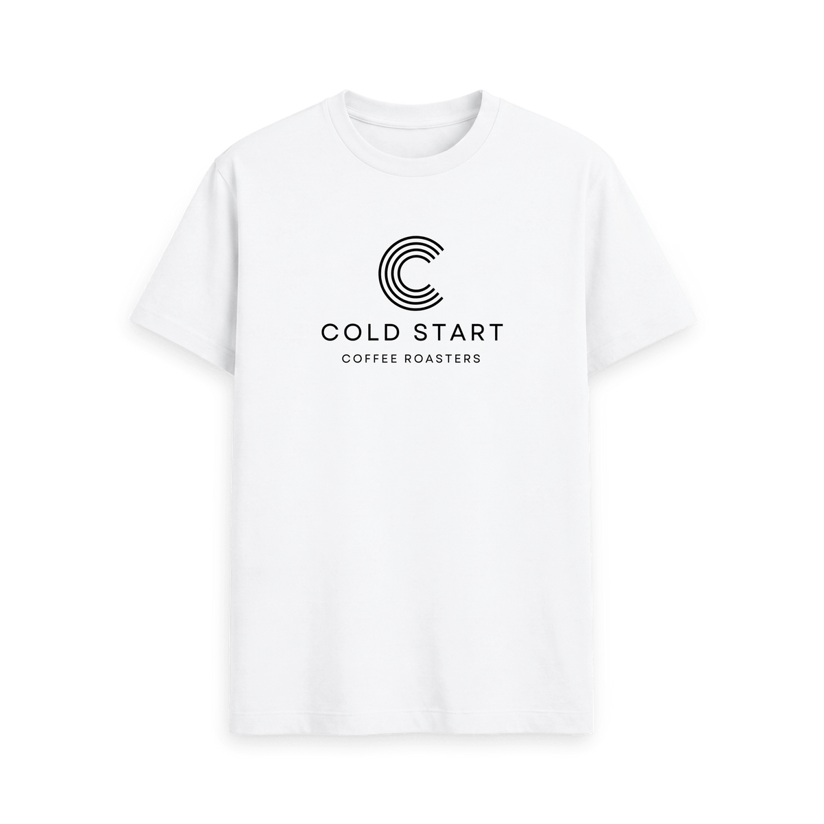 White Printed T-shirt Front