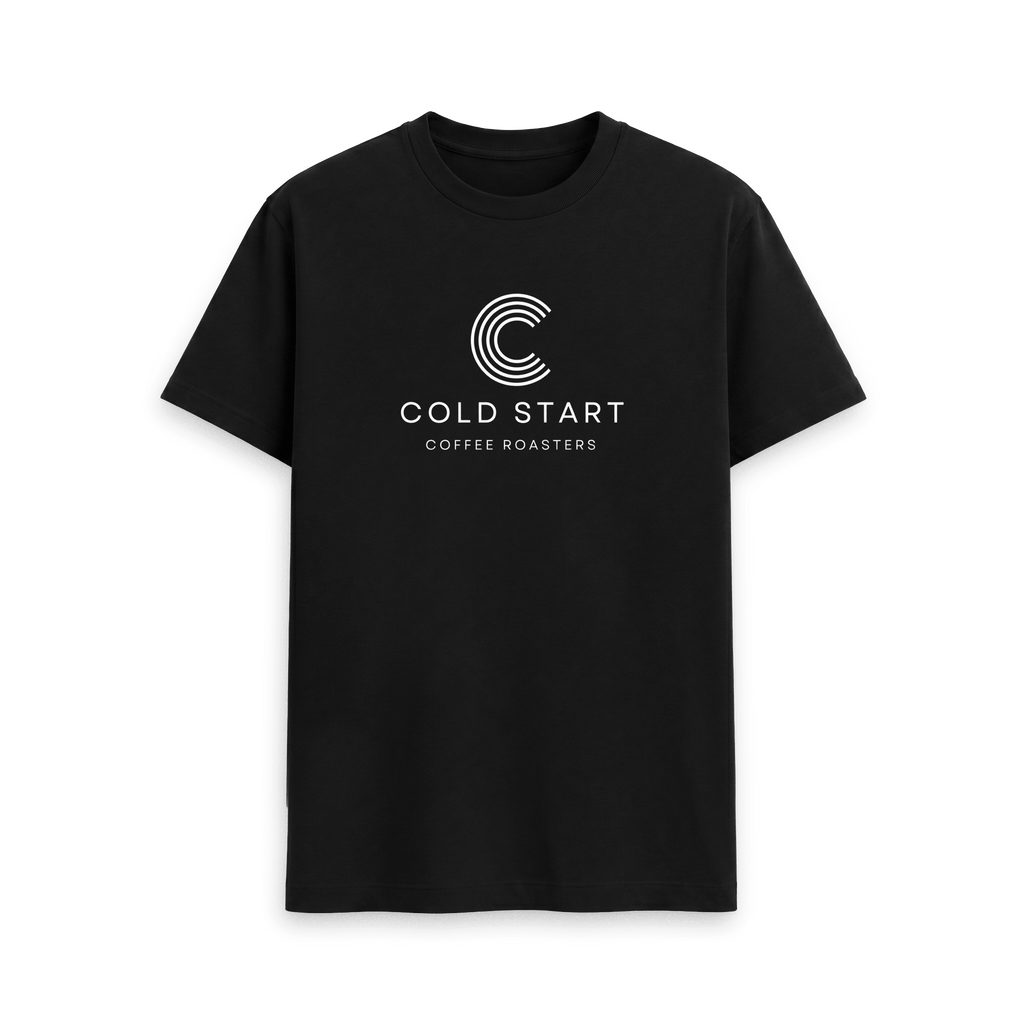 Black Printed T-shirt Front