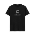 Black Printed T-shirt Front