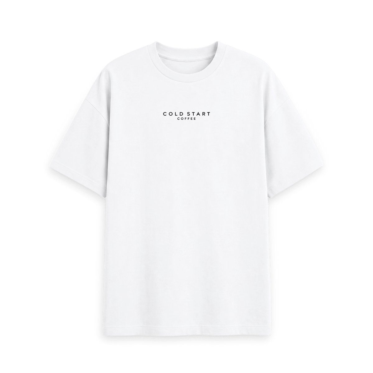White Printed T-shirt Front