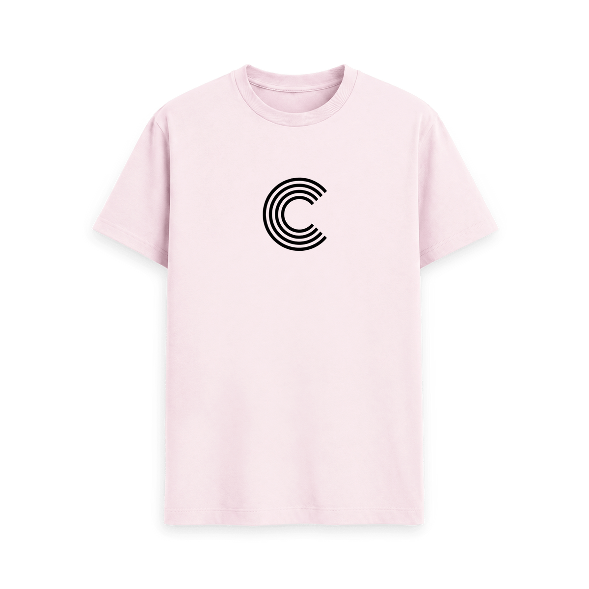 Pink Printed T-shirt Front