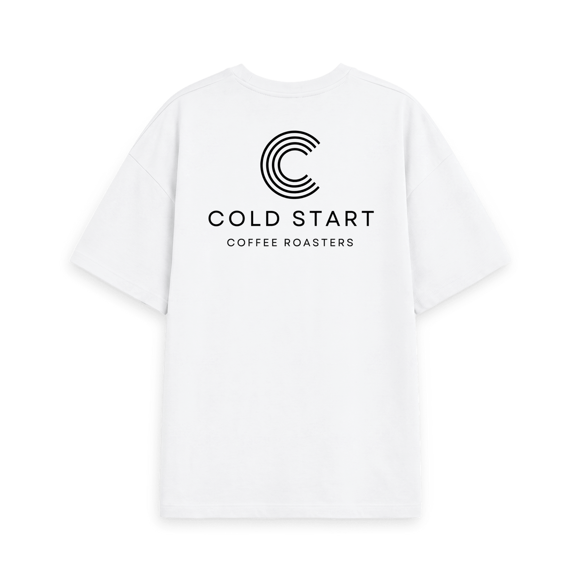 White Printed T-shirt Back