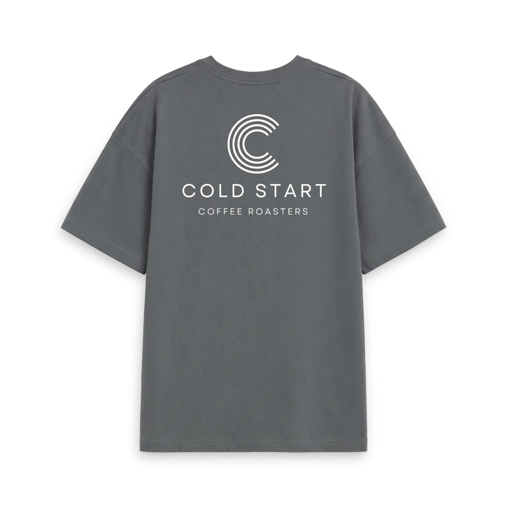 Slate Grey Printed T-shirt Back