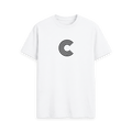 White Printed T-shirt Front