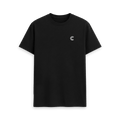 Black Printed T-shirt Front