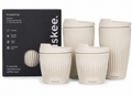 HuskeeCup 4 pack (Natural)