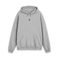 Athletic Grey Printed Hoody Front