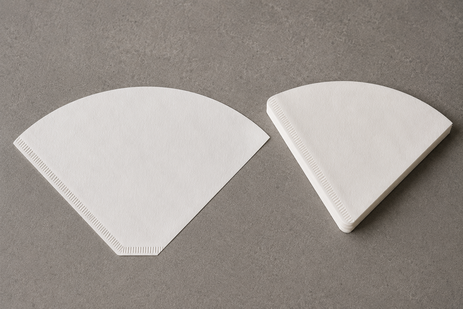 50pcs V Shaped Filter Papers