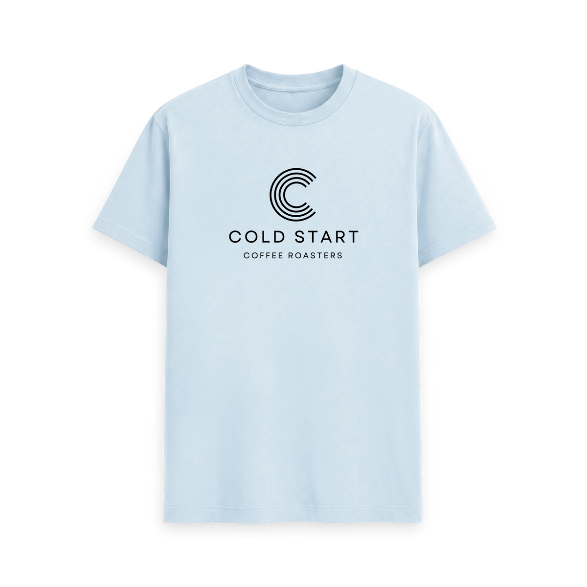 Sky Blue Printed T-shirt Front