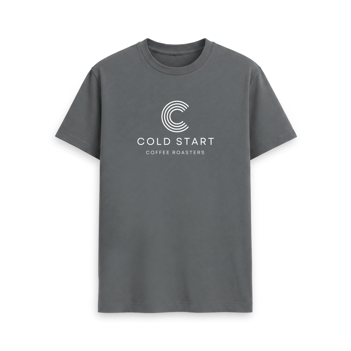 Slate Grey Printed T-shirt Front
