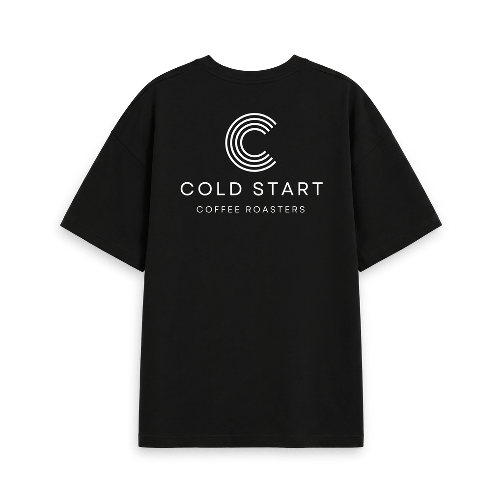 Black Printed T-shirt Back