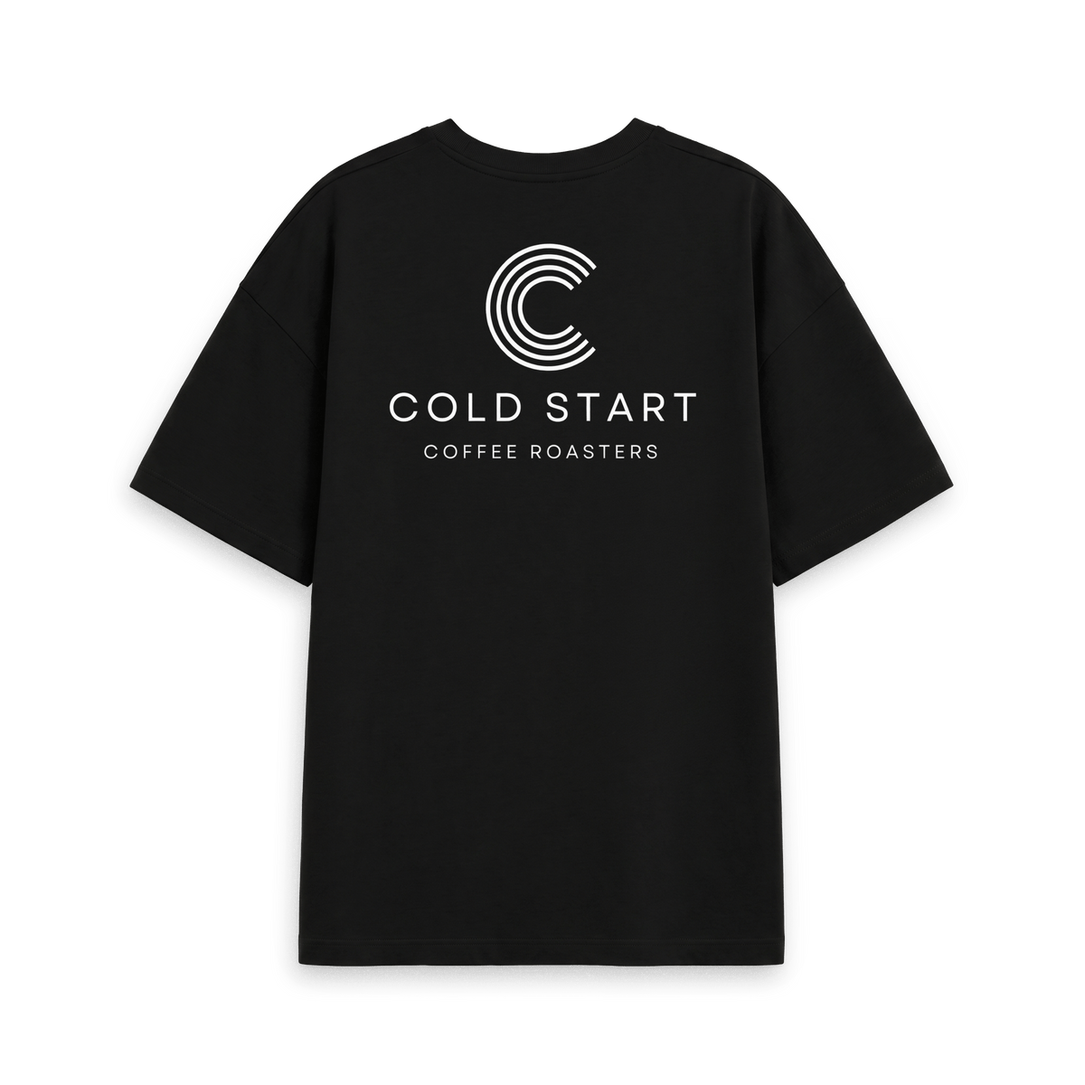 Black Printed T-shirt Back