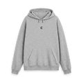 Athletic Grey Printed Hoody Front